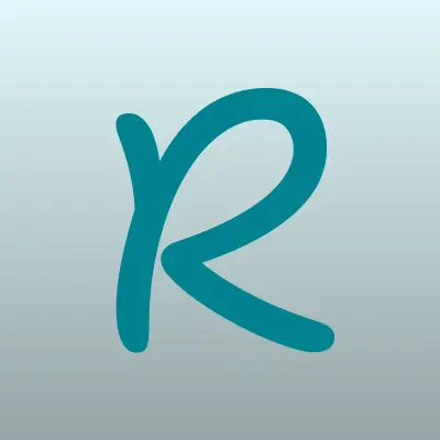 Роллер, сеть магазинов канцелярских товаров и игрушек, лого-визитка